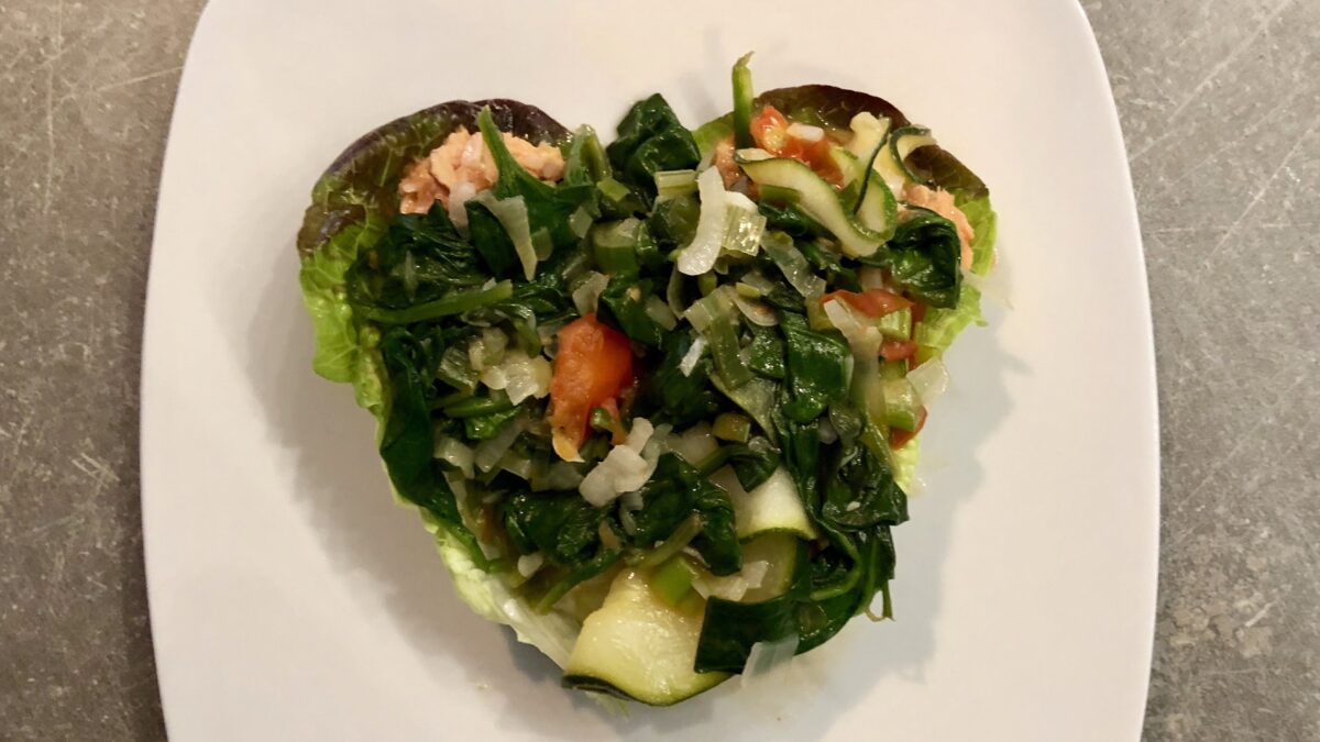 Pimp Your Valentine – Kochen mit (Salat-) Herz
