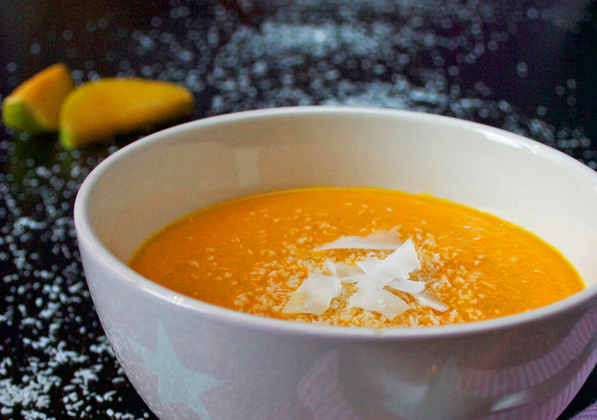Champignon-Süsskartoffel Suppe